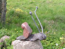 Snail sculpture