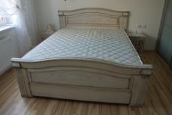 Bed "Wave 2-2", Hardwood