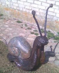 Snail sculpture