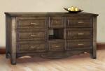 Chest of Drawers "Wave 3-1", Hardwood 