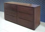 Chest of Drawers "Billow 1 Horizontal", Hardwood 