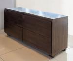 Chest of Drawers "Billow 1 Horizontal" 2 rows, Hardwood 